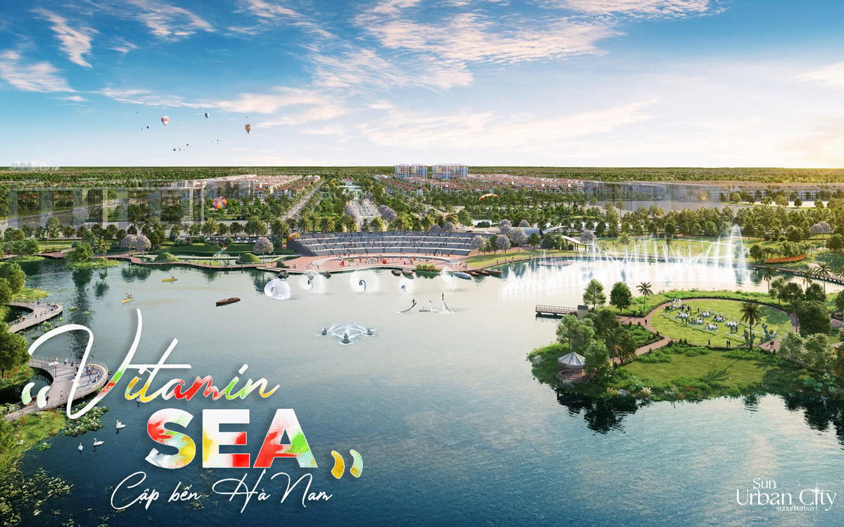 Những gam màu hạnh phúc tại phân khu Kim Ngân Sun Urban City  